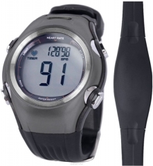 Спортивные часы с пульсометром iSport w117 grey