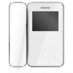 Монитор цветного видеодомофона Kenwei KW-E350C белый