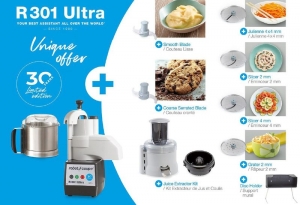 Процессор Кухонный ROBOT COUPE R301 ULTRA ANNIVERSARY Процессор Кухонный ROBOT COUPE R301 ULTRA ANNIVERSARY