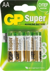Батарейки GP LR6 (40/320) набор из 4 шт.