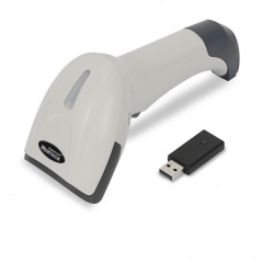 Беспроводной сканер штрих-кода Mertech CL-2310 P2D HR SUPERLEAD USB White