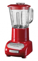 Блендер KitchenAid Artisan 5KSB5553EER, стакан 1.5 л (стекло), 5 скоростей, Pulse, красный