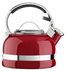 Чайник KitchenAid KTEN20SBER 1.89 л, наплитный, свисток, красный