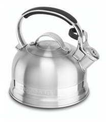 Чайник KitchenAid KTST20SBST 1.89 л, наплитный, свисток, стальной