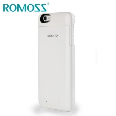 Чехол/дополнительный аккумулятор для Apple iPhone 6/6S Romoss Encase 6P белый