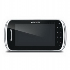 Цветной монитор видеодомофона Kenwei KW-S704C-W200 черный