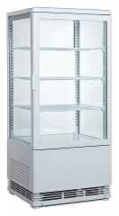 Холодильная витрина VIATTO VA-RT-78W. Холодильный шкаф. Холодильник для напитков