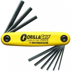 Комплект ключей-шестигранников Bondhus GorillaGrip Large