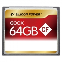 Карта памяти Compact Flash Silicon Power 600X 64GB