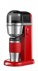 Кофеварка персональная заливного типа KitchenAid 5KCM0402EER, объём бака 1 л, термос 0.54 л, красная