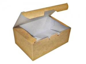 Коробка для наггетсов, крылышек, картофеля фри 350 мл бумага крафт, 400 шт
