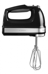 Миксер ручной KitchenAid 5KHM9212EOB, 230-1300 об/мин, 9 скоростей, черный