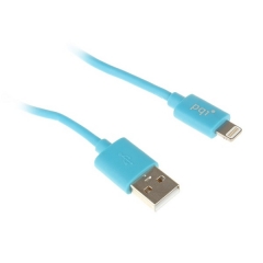 Переходник USB/Lightning PQI 90 см синий