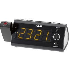 Радиочасы AEG MRC 4121 P schwarz Sensor