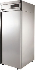Шкаф холодильный с глухой дверью POLAIR CM105-G нержавеющий
