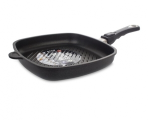 Сковорода гриль AMT Frying Pans, квадратная, 26х26 см, AMT E264G