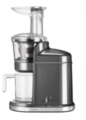 Соковыжималка шнековая KitchenAid 5KVJ0111EMS серебряный медальон