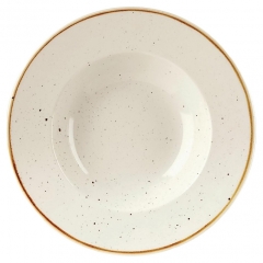 Тарелка для пасты 28см 0,47л, с широким бортом, Stonecast, цвет Barley White SWHSVWBL1