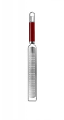 Терка мелкая KitchenAid KGEM3114ER, нержавеющая сталь, красная ручка