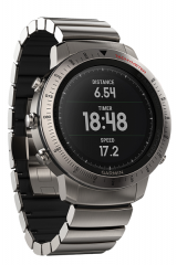 Умные часы Garmin Fenix Chronos титановый с титановым браслетом