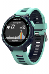 Умные часы Garmin Forerunner 735XT темно-синие с голубым