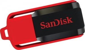USB флеш-накопитель Sandisk Cruzer Switch черный 64GB