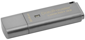 USB флэш накопитель Kingston DT Locker Plus Gen.3 64GB