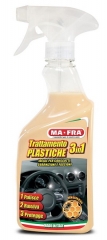 Защитная полироль для пластиковых и резиновых поверхностей MA-FRA 3in1 PLASTIC Care 500 ML