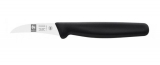 Нож ICEL для чистки овощей 6см изогнутый JUNIOR черный 24100.3214000.060