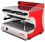 Кофемашина Sanremo CAPRI SED DLX 2 (2 гр. 220В автомат красная)