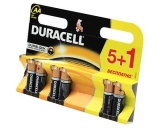 Батарейки AA DURACELL LR6 BL6 (набор из 6 батареек)