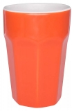 Стакан 300мл d7,5см h11,5см Oxford, керамика, цвет оранжевый C15D-9048