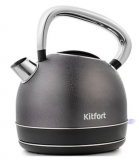Чайник Kitfort KT-696-4, чёрная кожа