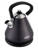 Чайник Kitfort KT-697-1, чёрная кожа
