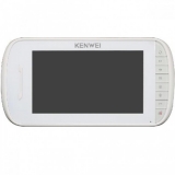 Цветной монитор видеодомофона Kenwei KW-E703FC-M200 белый с детекцией движения