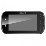 Цветной монитор видеодомофона Kenwei KW-E703FC-M200 черный  с детекцией движения