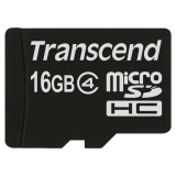 Карта памяти MicroSDHC Transcend Class4 без адаптера 16GB (TS16GUSDC4)