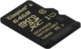 Карта памяти MicroSDXC Kingston Class 10 64GB