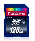 Карта памяти SDXC Transcend Class10 SD3.0 128GB (TS128GSDXC10)