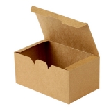 Коробка для наггетсов, крылышек, картофеля фри 350 мл бумага крафт двухсторонний, 300 шт