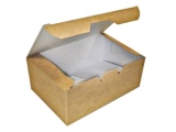 Коробка для наггетсов, крылышек, картофеля фри 900 мл бумага крафт, 400 шт
