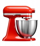 Миксер планетарный бытовой KitchenAid MINI 5KSM3311XEHT, дежа 3,3 л, 3 насадки, 1 чаша, красный чили