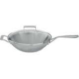 Сковорода-ВОК KitchenAid KC2T13WKST, стеклянная крышка, 33 cм