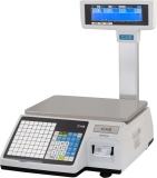 Весы торговые с печатью этикеток CAS CL-3000-06P (CL3000-6P TCP-IP)