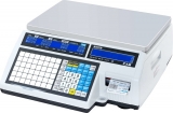 Весы торговые с печатью термоэтикеток CAS CL-5000J-06IB (CL5000J-6IB TCP-IP)